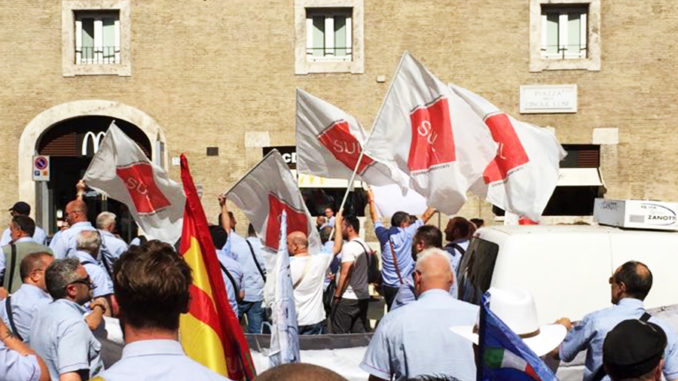 manifestazione Senato