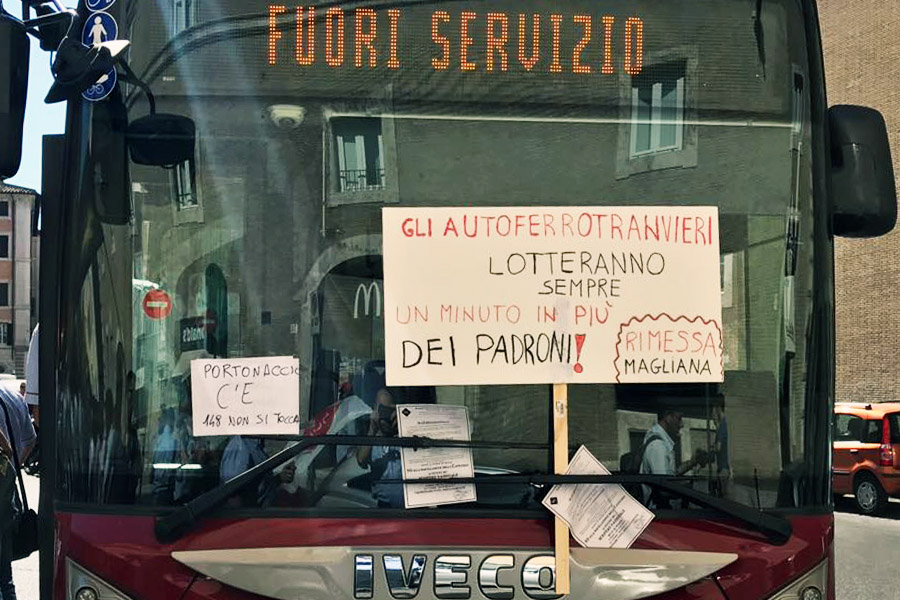manifestazione autoferrotranvieri8